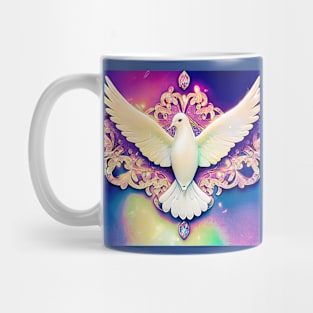 AI Art Holy Spirit Abstract Expressionism Mug